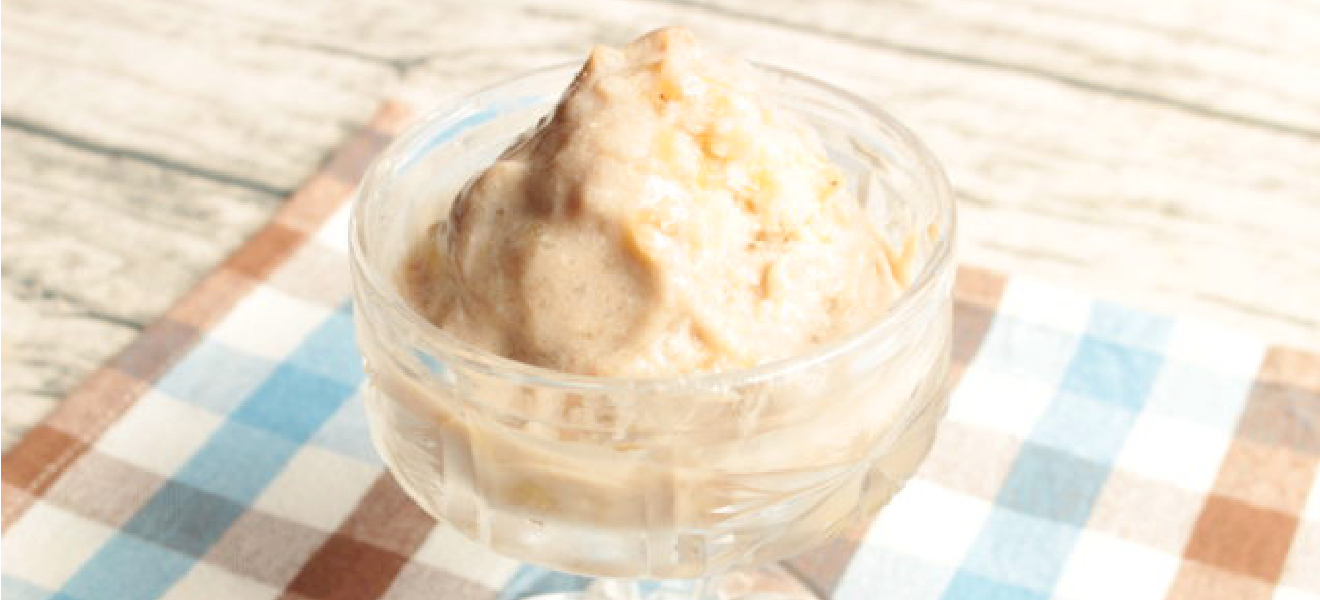 画像：豆腐バナナアイス