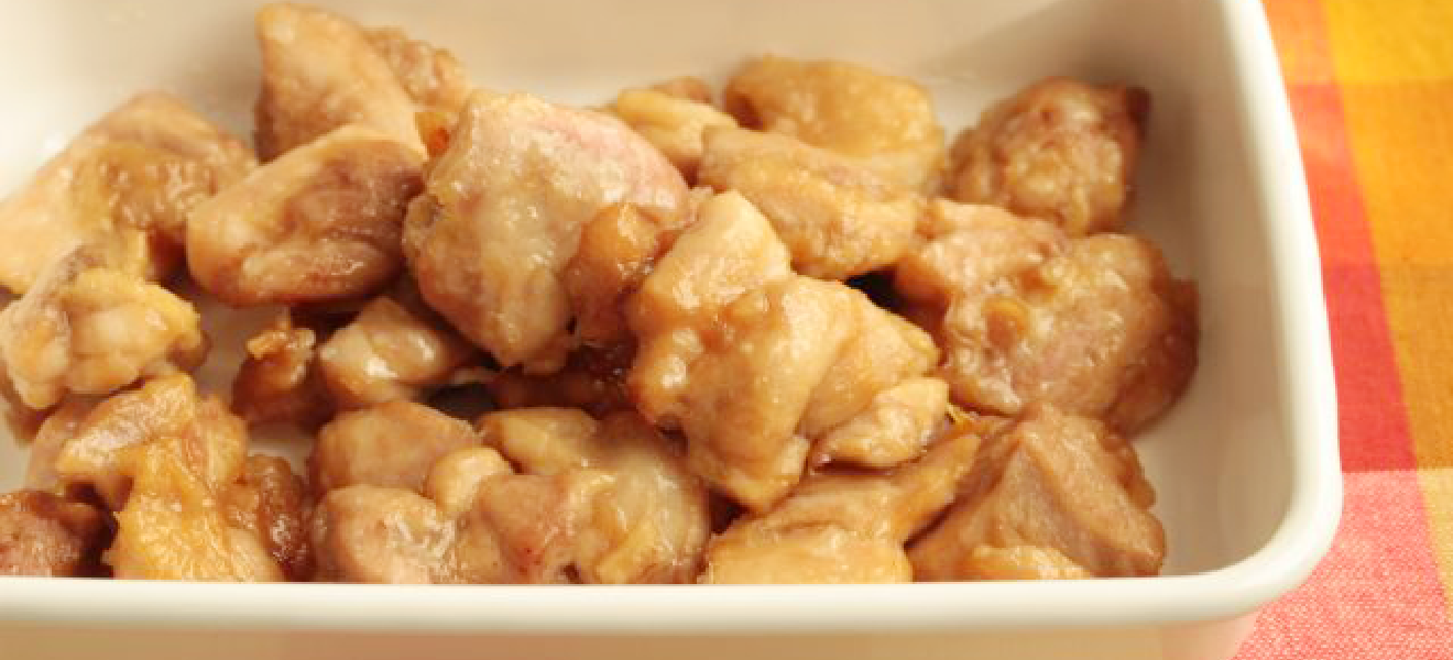 画像：揚げない鶏の唐揚げ