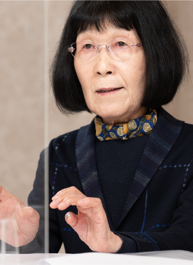 写真：患者さん　中川 郁子さん