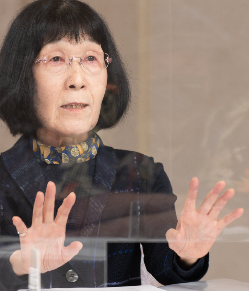 写真：患者 中川 郁子さん