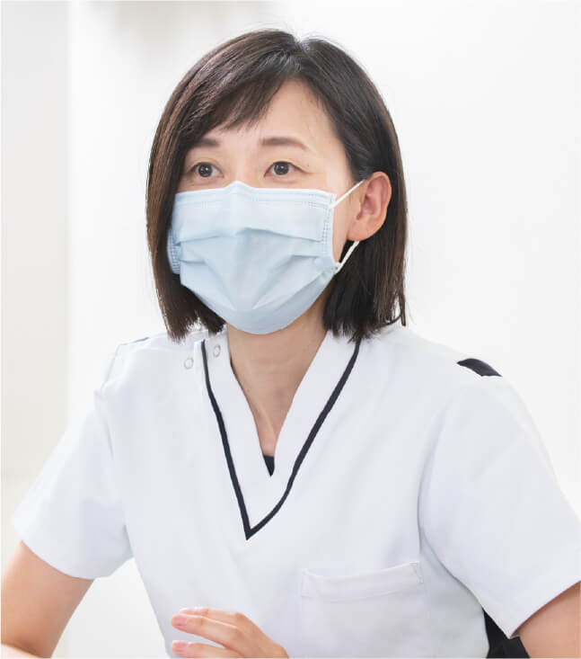 写真：東京都小平市 国立精神・神経医療研究センター（NCNP）病院 入退院支援室 看護師 朝海 さつき さん