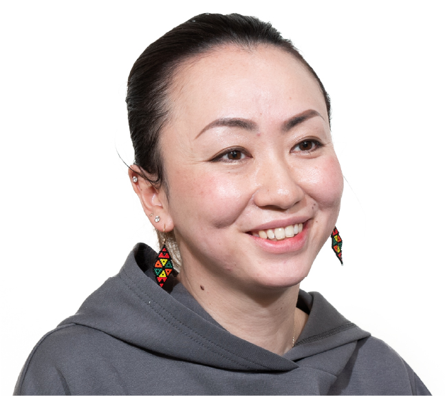 写真：患者さんの娘さん 内藤 綾子 さん