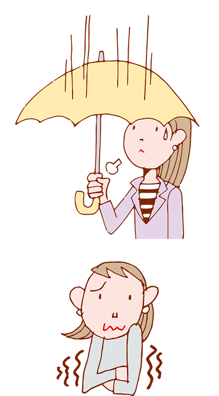 症状は変動することを知っておく